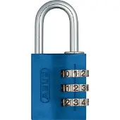 ABUS Combinatieslot Ca2/30 - Massief Aluminium Voor Kluisje - Behuizing 30 Mm