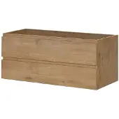 Aquazuro Wastafelonderkast Napoli 120cm 2 Laden Natuur Eik