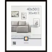 Id Fotolijst Madrid Zwart 40x50cm