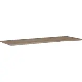 Elita Wastafelblad - Mdf - Pvc - Natuurlijk Eiken - 143,8x46,4cm