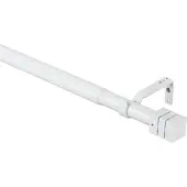 Overig Amsterdam Uitschuifbare Gordijnroede Wit 170-300 Cm X 25-28mm