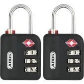 ABUS Combinatieslot Tcp11/30 - Kunststof Voor Koffer - Behuizing 30mm - Set Van 2 Stuks