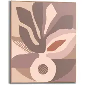 Praxis Schilderij Earth Abstract - Slim Frame - Mdf Bruin - 40x50cm