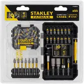 Stanley Schroefbitset - Fatmax - Impact Torsie Ph/pz/torx - 25/50mm - 55-delig