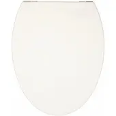 Aquazuro Wc-bril Trani - Duroplast - Softclose - Verstelbaar - Quick Release - Wit