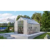 Vitavia Tuinkas Meridian 2 9900 - Polycarbonaat 4mm - Aluminium - 257x383x232cm