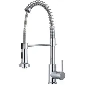 EsseBagno Keukenkraan Plimo Met Uittrekbare Handdouche Chroom