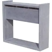 VASP Brievenbusunit Madrid Triple - Natuursteen - Belgische Blauwe Hardsteen - 40,3x160x32cm - 3st