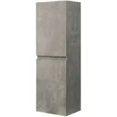Aquazuro Wastafelonderkast Napoli 40cm - Betongrijs - 40x120x30cm