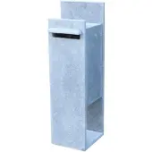 VASP Pakketbrievenbus Compostella Left Xl - Natuursteen - Blauwe Steen - 40x115x40cm