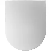 Aquazuro Wc-bril Murano - Duroplast - D-vorm - Softclose - Verstelbaar - Quick Release - Wit