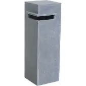 VASP Brievenbus Staande Brievenbus Oliva - Natuursteen - Blauwe Hardsteen - 32x97x32cm