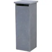 VASP Staande Brievenbus Palma - Natuursteen - Blauwe Hardsteen - 32x98x32cm