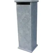 VASP Pakketbrievenbus Lhotse Xl - Natuursteen - Blauwe Steen - 34x102x32cm