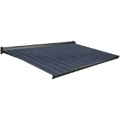 Domasol Knikarmscherm F10 - Antraciet - Doek D390 - Elektrisch - Eenvoudige Montage - 500x250cm