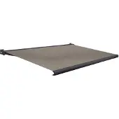 Domasol Knikarmscherm F20 - Antraciet - Doek D293 - Elektrisch - Uv-bestendig - 300x250cm