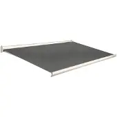 Domasol Knikarmscherm F10 Manueel Ral9001 Donker Doek D131 450x250cm