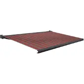 Domasol Knikarmscherm F20 - Antraciet - Doek D265 - Elektrisch - Uv-bestendig - Met Afstandsbediening - 400x250cm