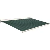 Domasol Knikarmscherm F10 Manueel Ral9001 Dessin Doek D388 450x300cm