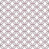 Praxis Vliesbehang Secret Garden G78527 - Wit - Donkerrood - 10,00m X 53cm