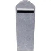 VASP Staande Brievenbus Montilla - Natuursteen - Blauwe Hardsteen - 32x110x40cm