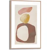 Praxis Schilderij Watercoloured Stones 20 X 30 Cm