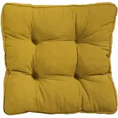 Madison Florance kussen ca. 47x47 cm Panama mosterd