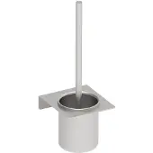 AquaVive Wc-borstel Met Houder - Rvs - Rvs Geborsteld