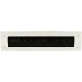 Avenue Brievenbusplaat Binnen Zonder Klep - Kunststof - Wit - 35x12x4cm