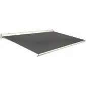 Domasol Knikarmscherm F10 - Crème - Doek D367 - Handmatig - Uv-bestendig - 500x250cm