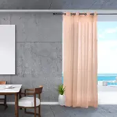 Overig Sahara Vitrage Kant En Klaar Zalm 140 X 245 Cm