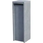 VASP Staande Brievenbus Alicante Modern - Natuursteen - Blauwe Hardsteen - 34x103x34cm