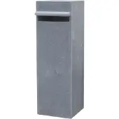 VASP Brievenbus Valencia - Natuursteen - Blauwe Hardsteen - 32x98x32cm