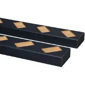 Cando Decowall Roomdivider Vloer- En Plafondprofielset - Lava Eiken - Schuin