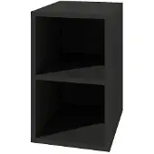 AquaVive Aquazuro Kast Napoli 30cm Zwart Mat