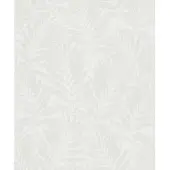 Overig Vliesbehang Bladeren - Ecru - Grijs/beige - Nikkel - Lichtroze - 10,05m X 53cm