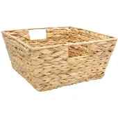 Box & Beyond S Natural Water Hyacinth Stackable