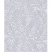 Praxis Vliesbehang Bladeren - Lichtgrijs - Rosé Metallic - 10,05m X 53cm