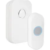 Praxis Exin Gong - Batterij - Met Beldrukker - Wit