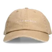 Manfield Beige La vie est belle pet | Maat adult