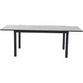 Central Park - Tuintafel - Andros - Aluminium/glas 146x94x75cm - Uitschuifbaar (tot 219cm)