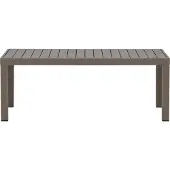 Ebuy24 Copacabana salontafel 70x120cm bruin.