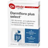 Dr. Wolz Darmflora Plus Select 40 capsules |Hoogwaardige biotica supplementen plus met miljarden melkzuurbacterien | Verbeter opname en darmwerking