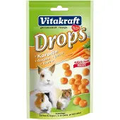 Vitakraft Knaagdier Drops Wortel 75 Gr