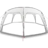 vidaXL Partytent waterdicht grijs