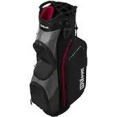 Wilson - Feather Cartbag – Black/Red/Grey