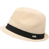 Chillouts Hoed 'Bardolino' crème / zwart