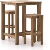 Rough furniture + 10% kassakorting | ROUGH-X 80cm barset 3-delig