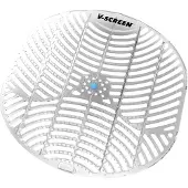 V-screen - Urinoirmat Cool Mint 178x178mm lichtgrijs | 12 stuks