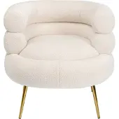 Kare design Fauteuil Livelli creme